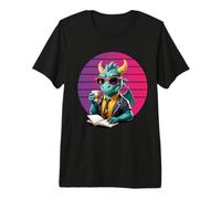 Libro de Lectura de Dragones Ratones de Biblioteca Dragones Camiseta Premium