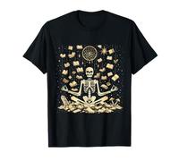 Libro de Lectura de Esqueleto The Reader Dreamcatcher Camiseta