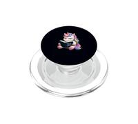 Libro de Lectura de Unicornio gruñón Humor sarcástico y educado PopSockets PopGrip para MagSafe