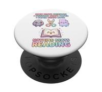 Libro de Lectura Divertido para Profesores, Nada Mejor Que la Roca, Papel y Tijeras PopSockets PopGrip Adhesivo