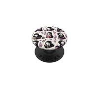 Libro de Lectura Grim Reaper Worm Cute Skeleton Books PopSockets PopGrip Adhesivo