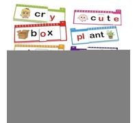 Libro De Lectura Y Rimas | Libro de Vocabulario en Inglés de 40 Piezas,Tarjetas Educativas de Palabras Comunes para Preescolar,para Niños de 3 a 8 Años Aula de Preescolar y Educación en Casa