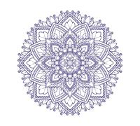 libro de mandalas Calcomanías de letras 67.2x67.2cm Impermeable Azul oscuro