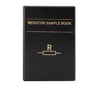 Libro de muestras de resistencias SMD 1206, kit de resistencias de chip surtidas con precisión del 1% y 170 valores, 50 unidades de cada valor, carpeta compacta de componentes