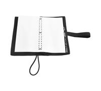 Libro de notas húmedas de buceo con recambio de 50 páginas, papel de escritura subacuático impermeable para actividades de buceo, fácil de usar (negro)