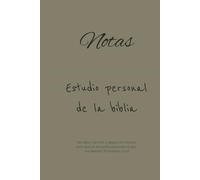 Libro de notas para mi estudio personal de la biblia con proverbios seleccionados de la biblia en cada página: Cada página contiene un proverbio de la ... tus apuntes, estudios, notas y mucho más