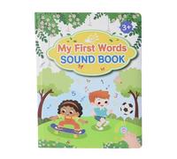 Libro De Palabras con Sonido - Libro para Practicar Idiomas - Juguete Interactivo De Aprendizaje para Niños Pequeños Desarrollo Temprano del Lenguaje