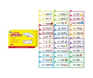 Libro de palabras fonéticas, juego de aprendizaje del , kit de práctica de lectura con mapeo de sonido progresivo, tarjetas de ejercicios de vocabulario con cognición ilustrada, material