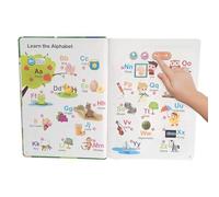 Libro De Palabras Parlante para Bebés - Libro Interactivo De Idiomas - Juguete Interactivo De Aprendizaje para Niños Pequeños Desarrollo Temprano del Lenguaje