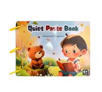 Libro de pegatinas de cuero, Libro de etiquetas engomadas de aprendizaje temprano | Colorear juguetes sensoriales actividad de jardín de infantes libro de pegatinas para animales | Barcos infantiles