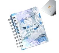 Libro de pegatinas para scrapbooking - Pegatinas para fundas para teléfono móvil | Pegatinas adhesivas para tabletas | para ordenadores portátiles, planificadores, diarios, álbumes de recortes
