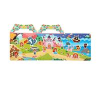 Libro De Pegatinas Reutilizables | Juguetes Silenciosos De Dibujos Animados - Libro de Actividades con Pegatinas - para Niños y Niñas de 0-3 Años para Viaje Escuela Salón de Juegos y Jardín de Infanci