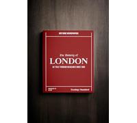 Libro de periódico de edición especial de regalo de historia personalizado, contenido único y mejorado, nombre impreso en la portada, libro de periódico estándar de noche (The History of London)