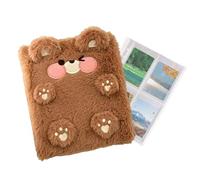 Libro de Photocards - Álbum A6 de Peluche Animal Adorable,Álbum Mono para Photocards,Recuerdo de Bebé Embarazo Familia Vacaciones Crecimiento Infantil Hogar Año Nuevo Abuelos