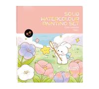 Libro de pintura de acuarela, libro de práctica de acuarela | Conjunto de prácticas de colorear libros de pintura de agua para - Proyectos artísticos de 24 páginas con pincel, dibujo de kits de