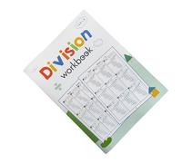 Libro de práctica de ejercicios de matemáticas progresivos para estudiantes Desarrollo de habilidades de división de multiplicación Páginas resistentes a desgarros Libro de práctica de fluidez