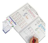 Libro De Práctica De Escritura a Mano Para Preescolar Con Ejercicios De Rastreo Y Motricidad Fina Ejercicios De Control De Bolígrafo Reutilizables Libro Para Colorear