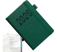 Libro De Programación De Planificación | Libro De Programación Con Correa | A5 Notebook English Notebook Revista Vertical De Rayas | Ligero Y Portátil | 21.5x14.5cm | Para El Negocio Académico De Fitn