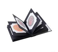 Libro de prueba de diferencia de color, libro de Ishihara 2026 Nuevos libros de prueba de optometría de 38 piezas para detección de d e visión en color