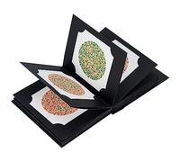 Libro de prueba de visión en color con 38 paneles - Tabla de prueba de visión para optometría Evaluación de d e visión en color
