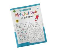 Libro de rastreo del alfabeto A4: libro de ejercicios de escritura temprana, páginas de práctica de letras, guía de aprendizaje para principiantes | Niños de 3 a 6 años, niños, niñas, educación en cas