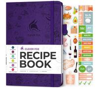 Libro de recetas Clever Fox: cree su propio libro de cocina familiar y organizador de recetas en blanco. Diario de cocina vac o para escribir rec