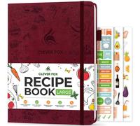 Libro de recetas de Clever Fox: cree su propio libro de cocina familiar: receta en blanco