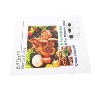 Libro de Recetas para Freidora de Aire en Inglés Papel | Guía Visual Paso a Paso, Imágenes a Página Completa, para Cocinar Camarones y Preparar Comidas