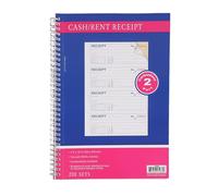 Libro de recibos de alquiler - Duplicado resistente a las manchas - Libro de recibos para pequeñas empresas - para documentación financiera, proveedores de oficina, transacciones en efectivo, hombres