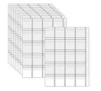 Libro de Recolección de Dinero Genérico - Libro de Recolección de Monedas,Álbum de Monedas Transparente, Álbum de Papel Moneda, Regalo de Año Nuevo, Portátil