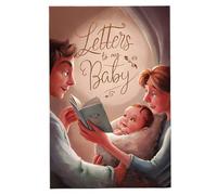 Libro de recordatorios de diario | Escribir Diario Para Nuevos Padres Con Cartas | 50 Hojas Cuaderno Para Paternidad Diario Banda Familiar Para Embarazo Bebé