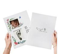 Libro de recuerdo para niños - Lindo registro de embarazo | Rastreador de crecimiento de la infancia | Niños Niñas Familia Año Nuevo Memorial Hogar Vacaciones Fiestas