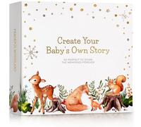 Libro de recuerdos de bebé para niño o niña, libro de recuerdos de los primeros 5 años, graba un hito para cada evento desde el nacimiento hasta los 5 años, álbum de fotos de diario neutro de género