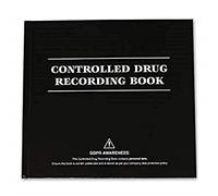 Libro de registro de drogas controladas por GDPR - Tapa dura
