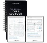 Libro de Registro de Golf: edición de Tapa Dura, Cuaderno de Golf Encuadernado con Alambre para estadísticas de práctica y Registro Redondo, Libro de Tarjetas de puntuación de Golf con páginas de