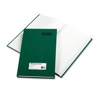 Libro de registro de la serie Esmeralda NACIONAL, cubierta de lona verde, 300 p ginas, 12,125"" x 7,5"" (56131)