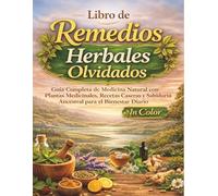 Libro de Remedios Herbales Olvidados: Guía Completa de Medicina Natural con Plantas Medicinales, Recetas Caseras y Sabiduría Ancestral para el Bienestar Diario