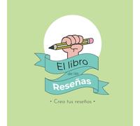 Libro de reseñas literarias: Crea tu propio libro de reseñas sobre tus obras literarias favoritas / verde