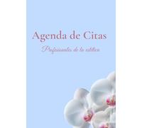 Libro de Reservas Profesional 7x10 (Azul Glaciar): Agenda de Citas Perpetua para Peluquería, Estética y Spa - 200 Páginas con Registro de Profesional y Calendario Mensual