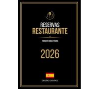 Libro de Reservas Restaurante 2026 Profesional: 2 PÁGINAS POR DÍA: Formato A4 Grande | Agenda Hostelería con Checklist Horeca, Directorio Proveedores y Control No-Show