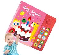 Libro De Rima De Guardería - Interactivo 23x21x3cm | Libro Dè Voz Para Niños Con Música, Iluminación, 10 Rimas Ďe Guardería, Inglés, Ayuda Dè Enseñanza Para Niños Y Niñas | Educación Temprana