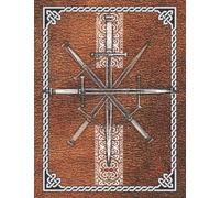 Libro de Rol: Cuaderno para Juegos RPG, DND con Papel Hexagonal, Cuadriculado, Punteado y Lineado.