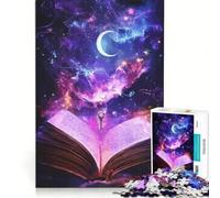 Libro de Rompecabezas de 1000 Piezas para Adultos: Colorido, mágico, Juguetes para armar, interacción Entre Padres e Hijos, fortalece el Amor Entre Parejas 38x26cm