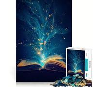 Libro de Rompecabezas de Acuarela para Adultos 1000 Piezas Juego de Memoria Cerebral Corte Fino Acabado Premium Forma entretenida de Pasar el Tiempo Libre (50x75cm)