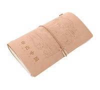 Libro de Sellos de Viaje A6 en PU y Papel, Cierre flexible | Vacaciones y Sellado en Sitios Turísticos, Páginas y Cubierta, Organiza Mapas y Pegatinas
