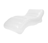 Libro de Soplado Portátil, Cama de sofá Inflable para Uso Interior Al Aire Libre con PVC Engrosado para Viajes de Campamento de Playa y Relajación del Hogar