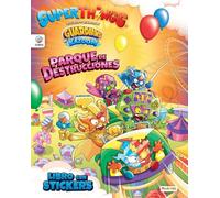 Libro de Stickers Superthings Guardians of Kazoom - España - Parque de destrucciones