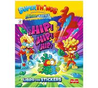 Libro de Stickers Superthings Mutant Battle - España: Hip, hip, hip
