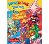 Libro de Stickers Superthings Rescue Force - España. Reacción en cadena.