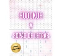 Libro de sudokus y sopas de letras: Libro de viaje y entretenimiento para todas las edades